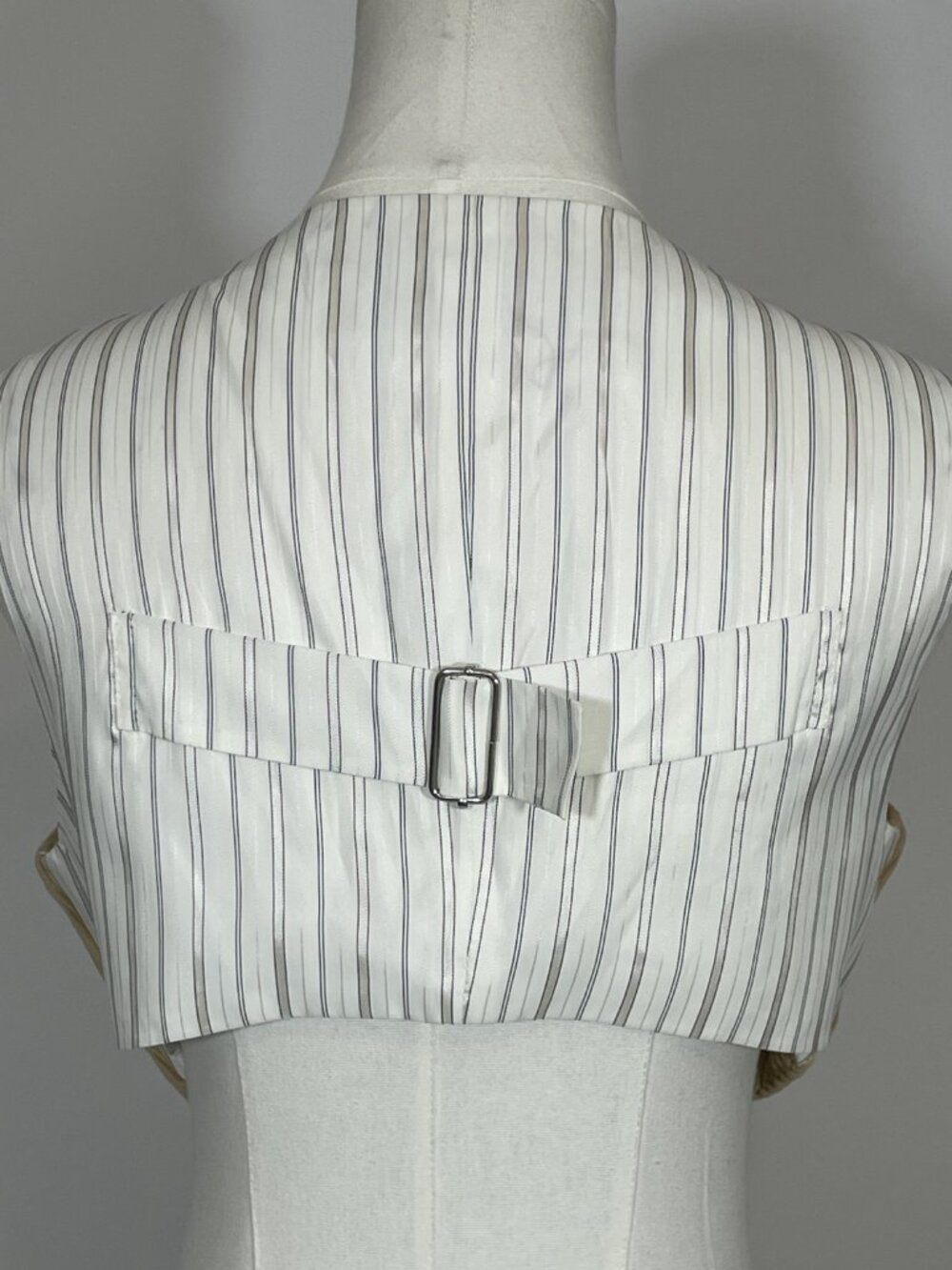 Vaquera NYC Runway F/W 2018 Cropped Corduroy Vest Size L - Picture 3 of 5